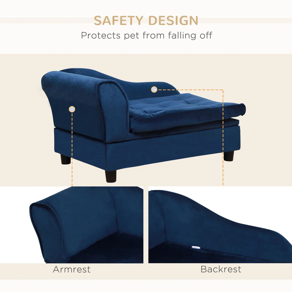 Luxury Small Dog Bed With Hidden Storage